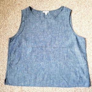 Eileen Fisher organic cotton sleeveless top